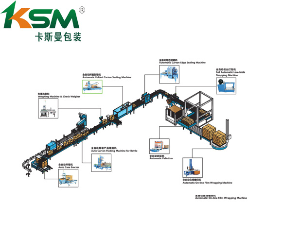 全自动抓取式包装生产线